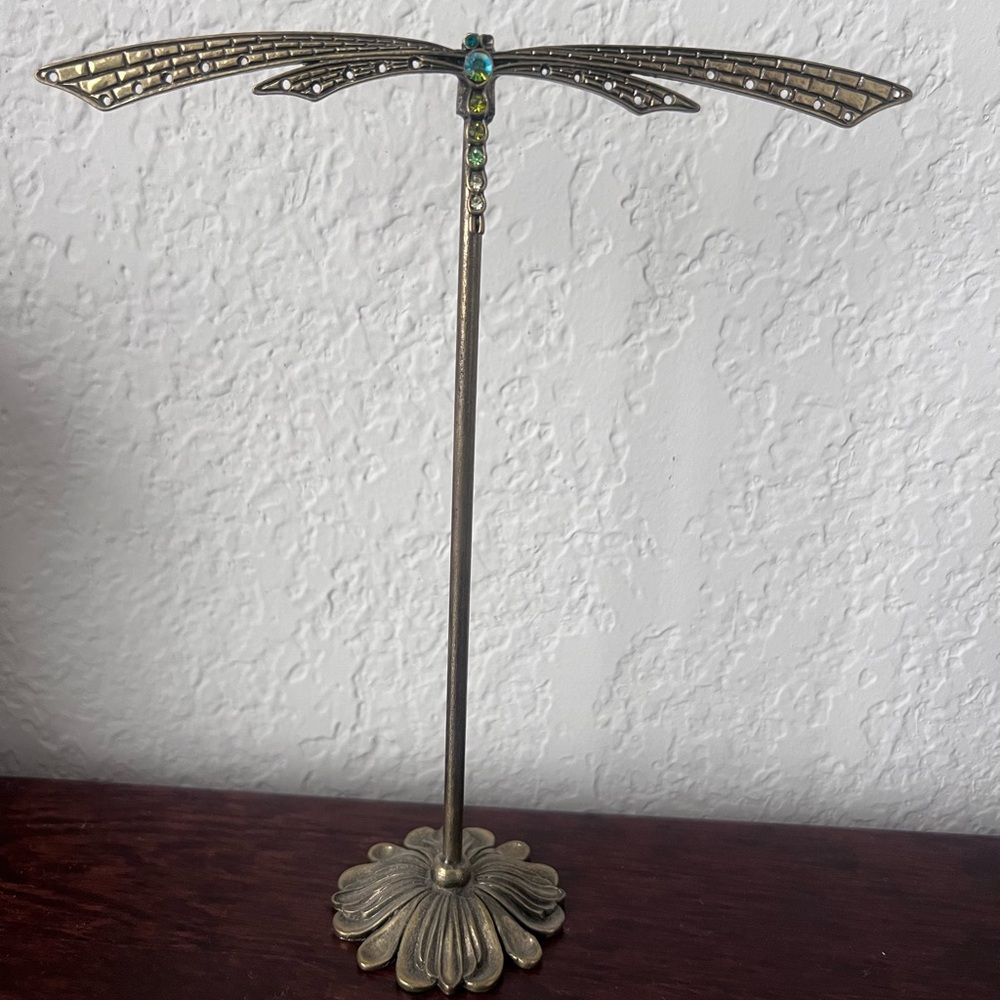 Dragonfly earring organizer